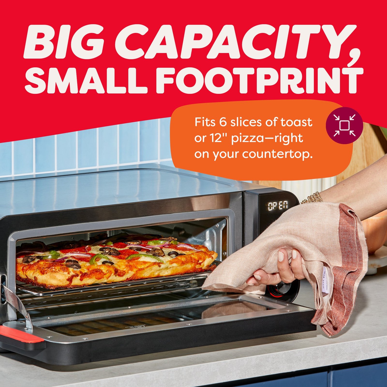 instant pot® instantheat™ pizza and toaster oven instant pot® instantheat™ pizza and toaster oven