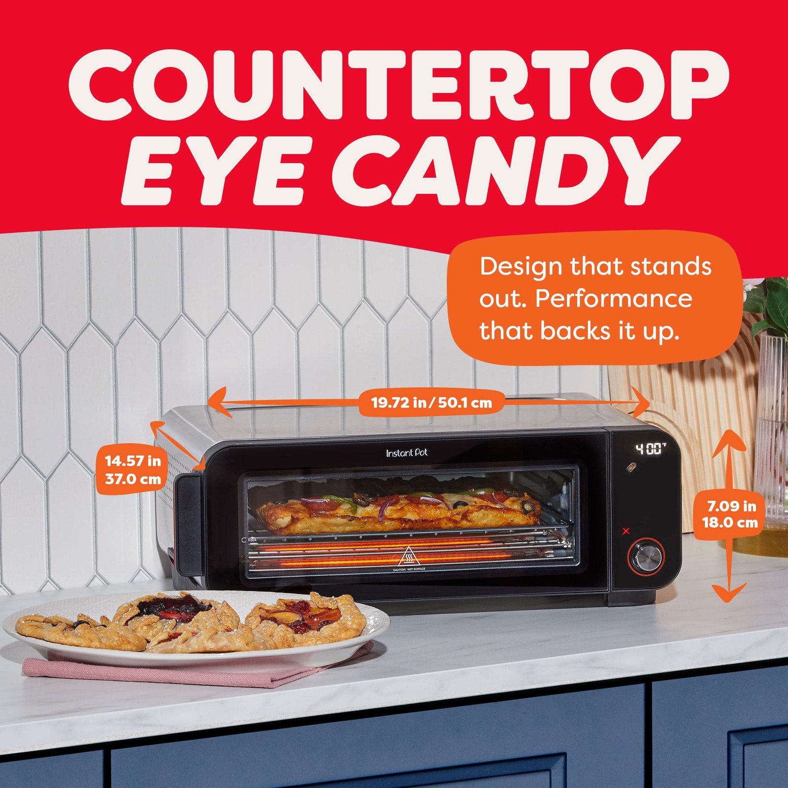 instant pot® instantheat™ pizza and toaster oven instant pot® instantheat™ pizza and toaster oven